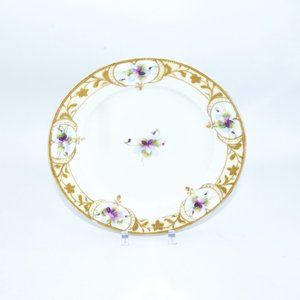 Antique Nippon Morimura Bros. Moriage Dessert Plate